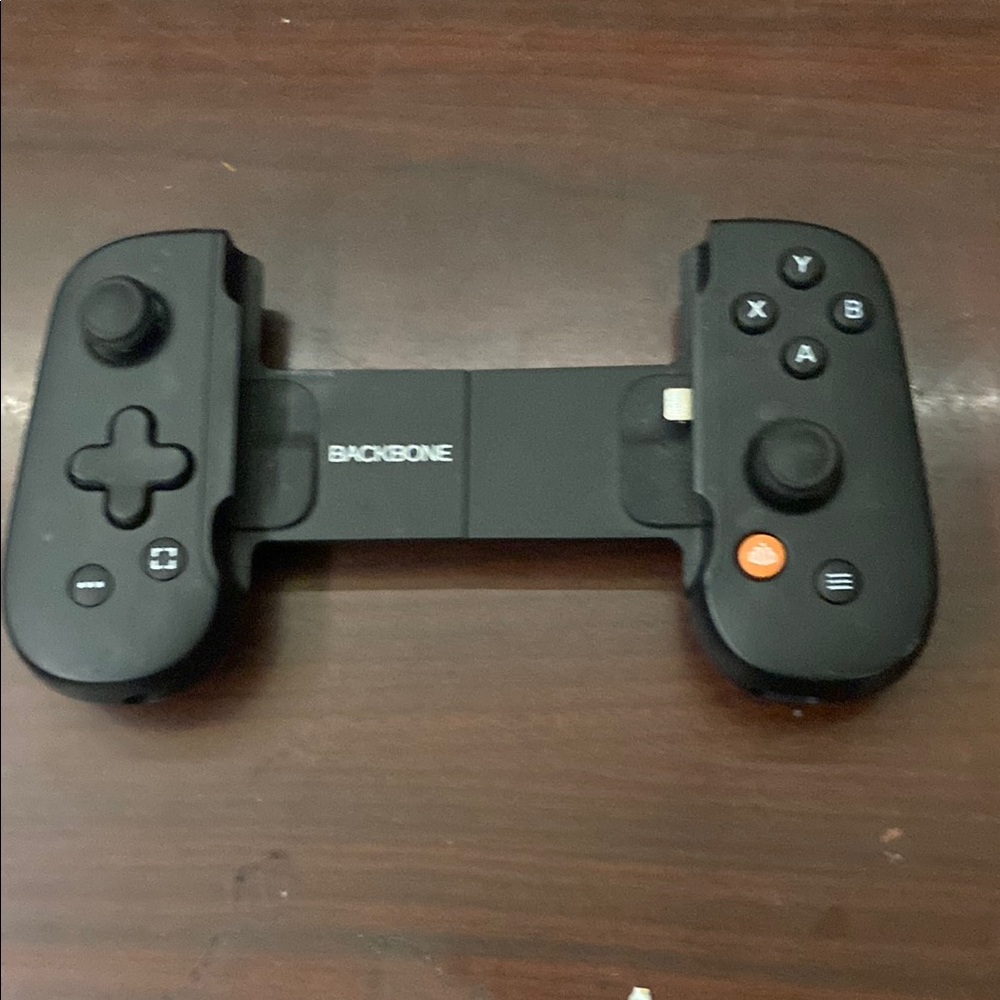 Black Handheld Console Controller